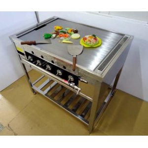 画像: 外寸９００ｘ６００型（カウンター埋め込み型）　究極の鉄板焼き器　注文生産